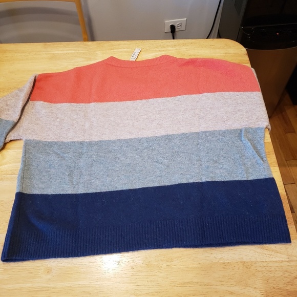 Madewell striped balloon sleeve sweater - Picture 5 of 8